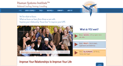 Desktop Screenshot of human-systems-institute.com