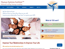 Tablet Screenshot of human-systems-institute.com